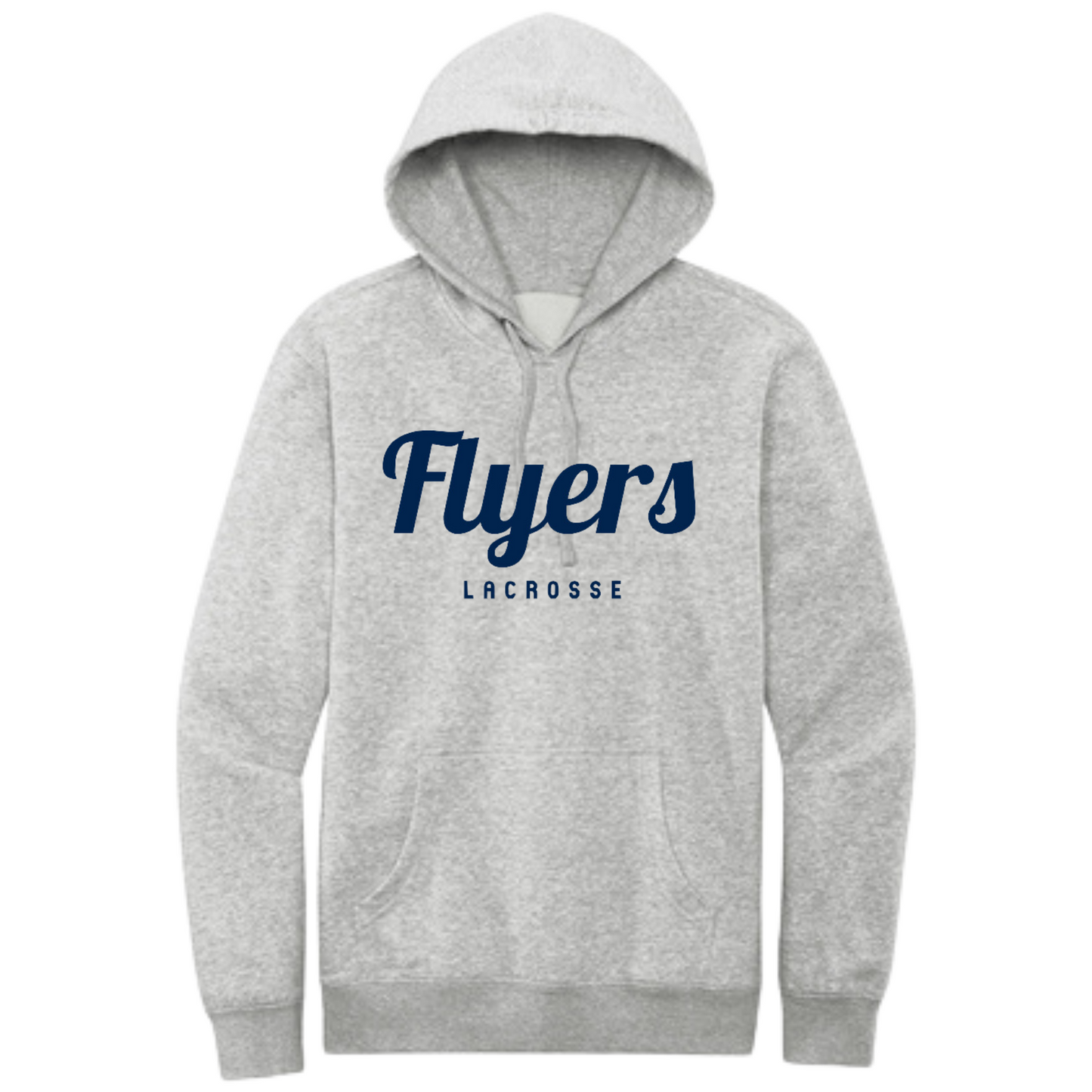 FRAMINGHAM HIGH LACROSSE ADULT FLYERS HOODIE - GRAY