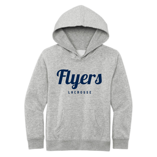 FRAMINGHAM YOUTH LACROSSE FLYERS YOUTH HOODIE - GRAY