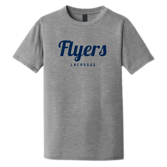 FRAMINGHAM YOUTH LACROSSE FLYERS YOUTH TEE - GRAY