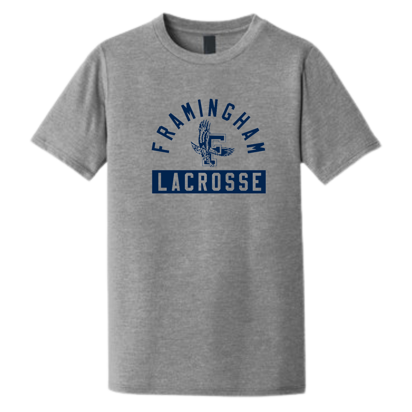 FRAMINGHAM YOUTH LACROSSE YOUTH TEE - GRAY