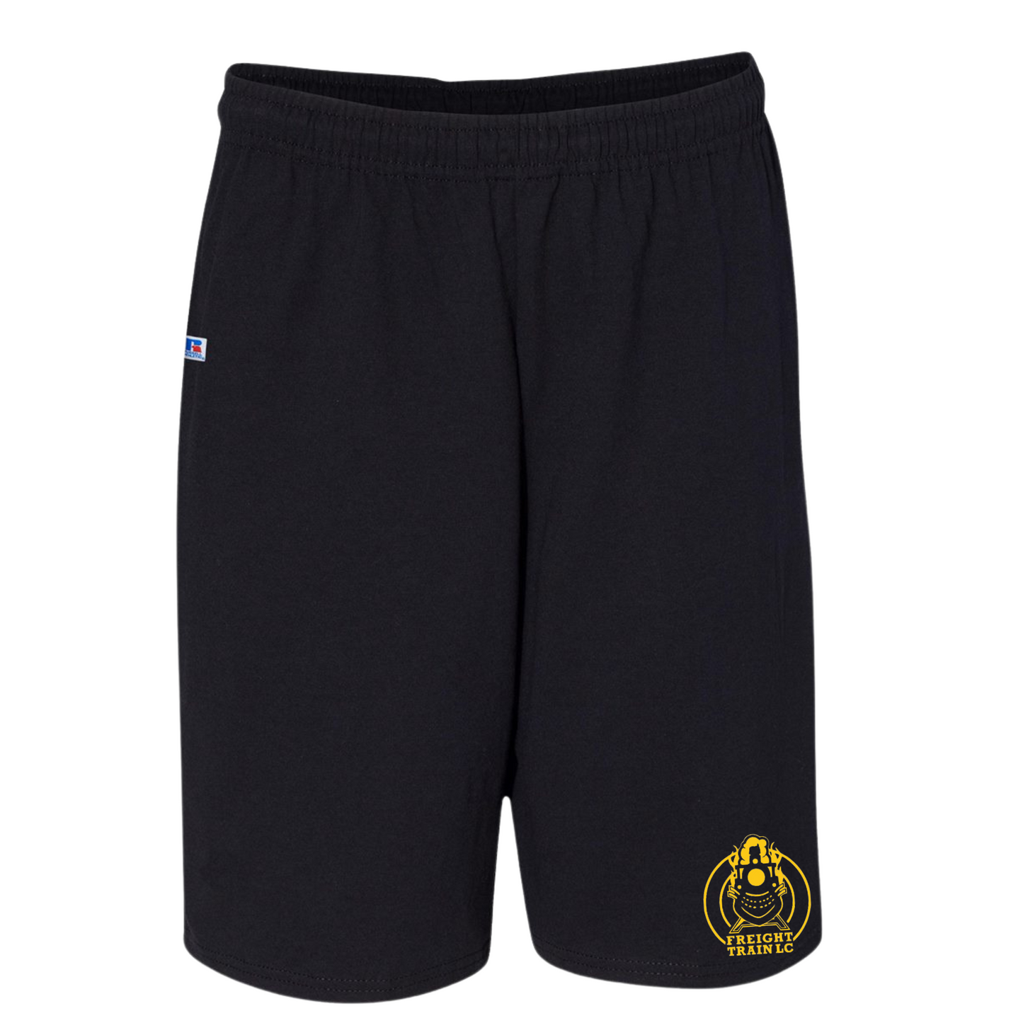 FREIGHT TRAIN LACROSSE CLUB MEN'S JERSEY SHORTS - BLACK