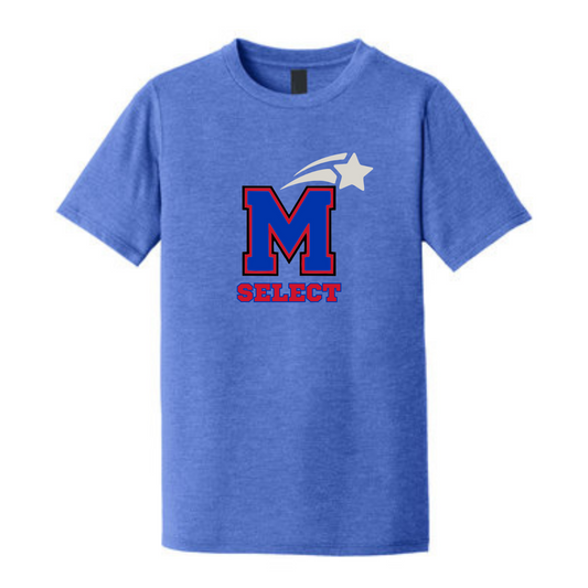 SELECT LACROSSE YOUTH TEE - ROYAL