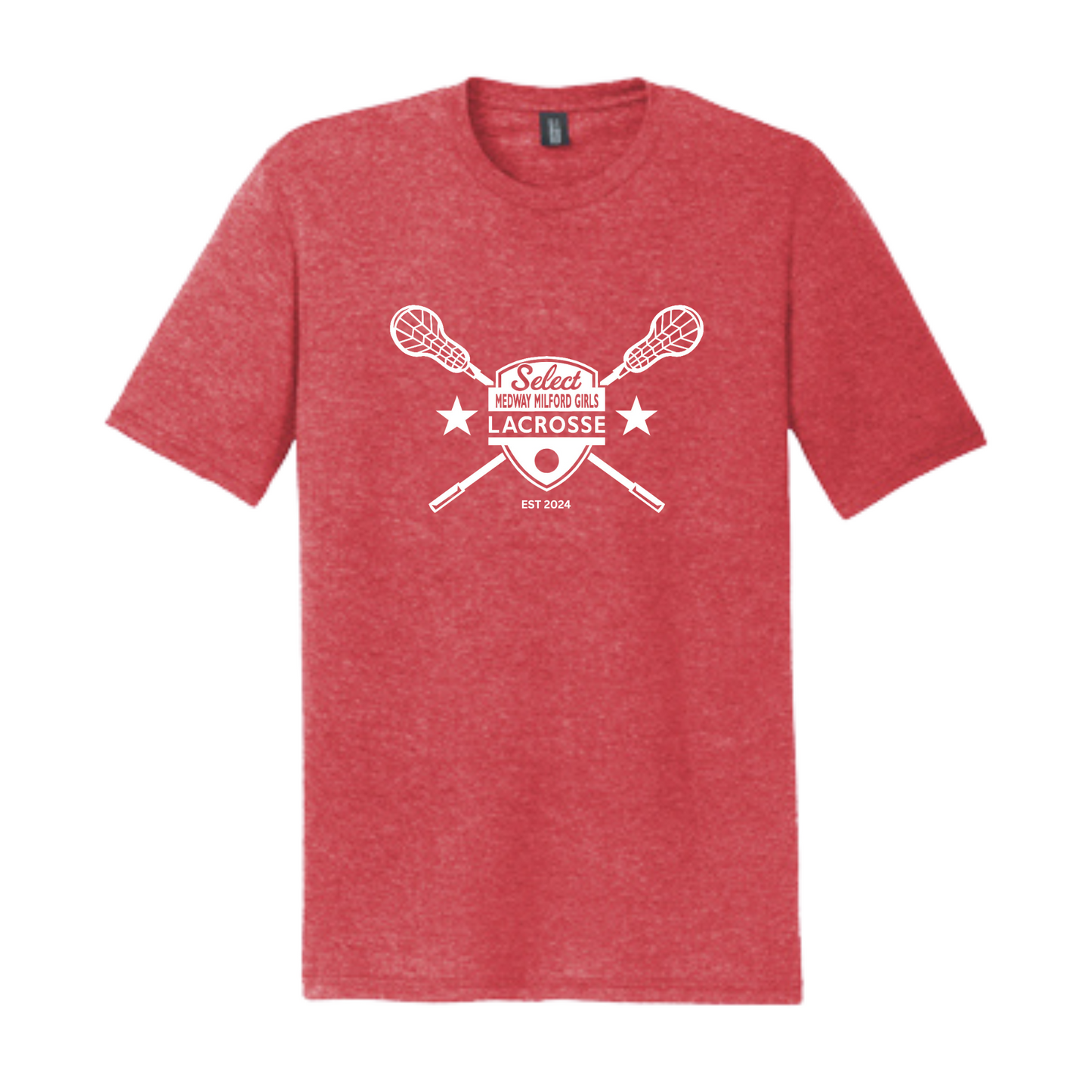 SELECT LACROSSE STICKS ADULT TEE - RED