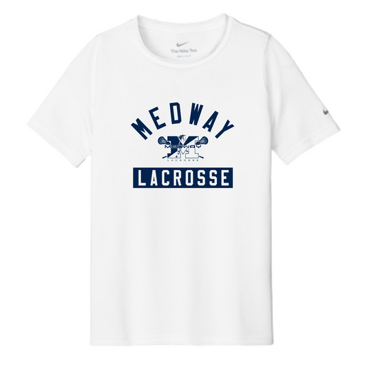 MEDWAY YOUTH LACROSSE ARCH NIKE LEGEND YOUTH TEE - WHITE