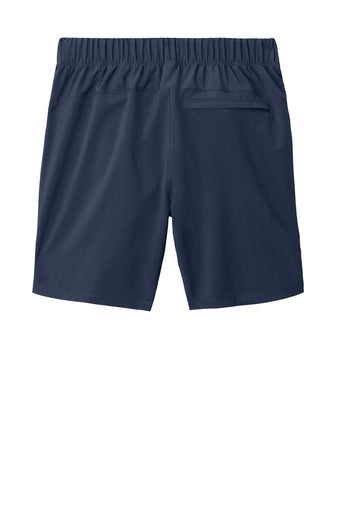 FRAMINGHAM HIGH LACROSSE FLYERS SPORT-TEK REPEAT 7" MEN'S SHORTS - NAVY